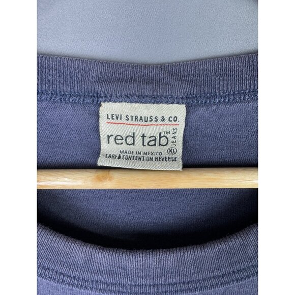 Vintage 90's Levi's Strauss Jeans Red Tab Shirt Promo Rare XL Hype Streetwear - Picture 13 of 15